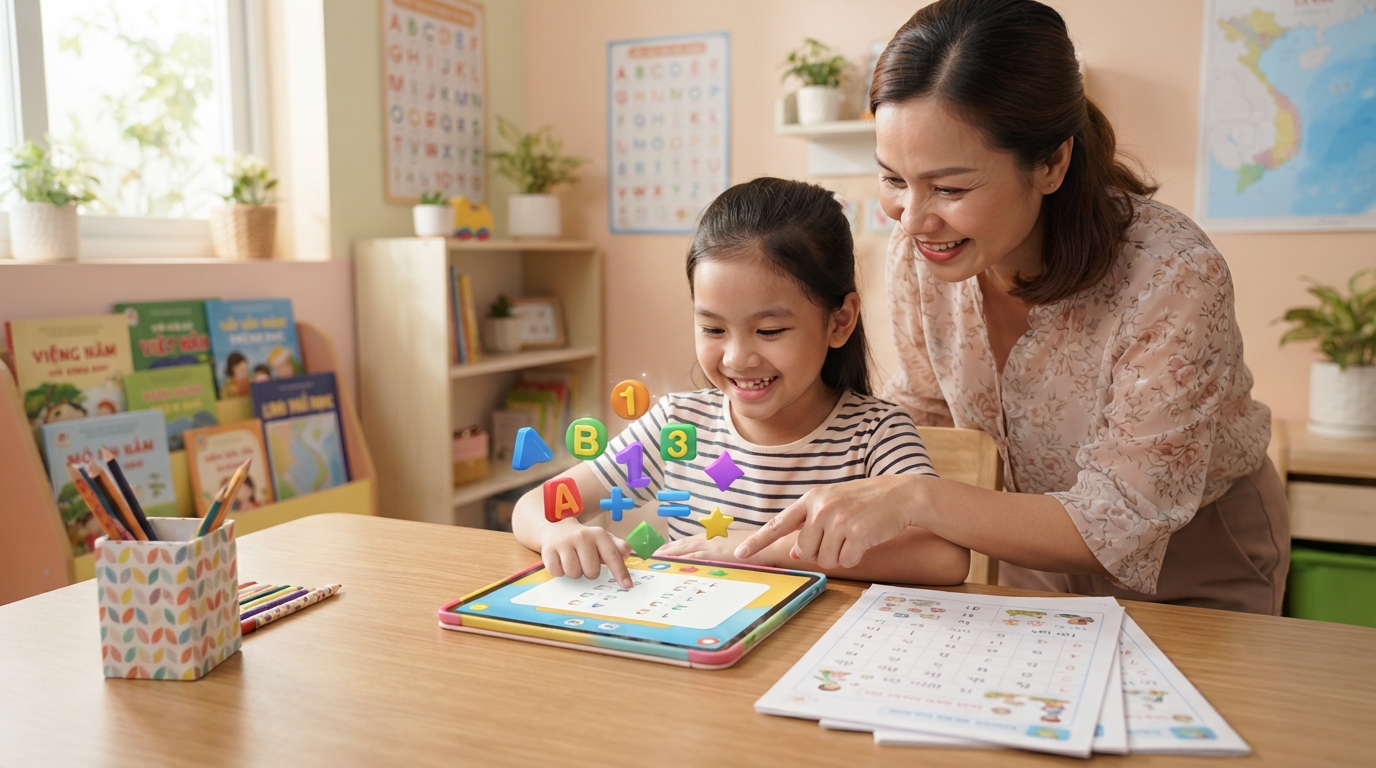 Ưu điểm và Hạn chế của Học trực tuyến Lớp 1