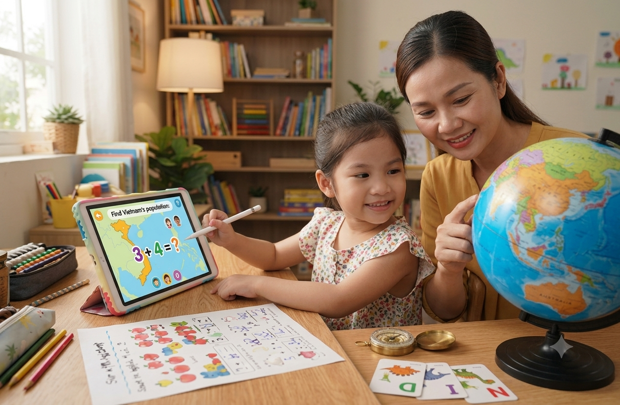 Con sắp vào lớp 1: Phụ huynh cần chuẩn bị gì cho việc học Tiếng Việt?