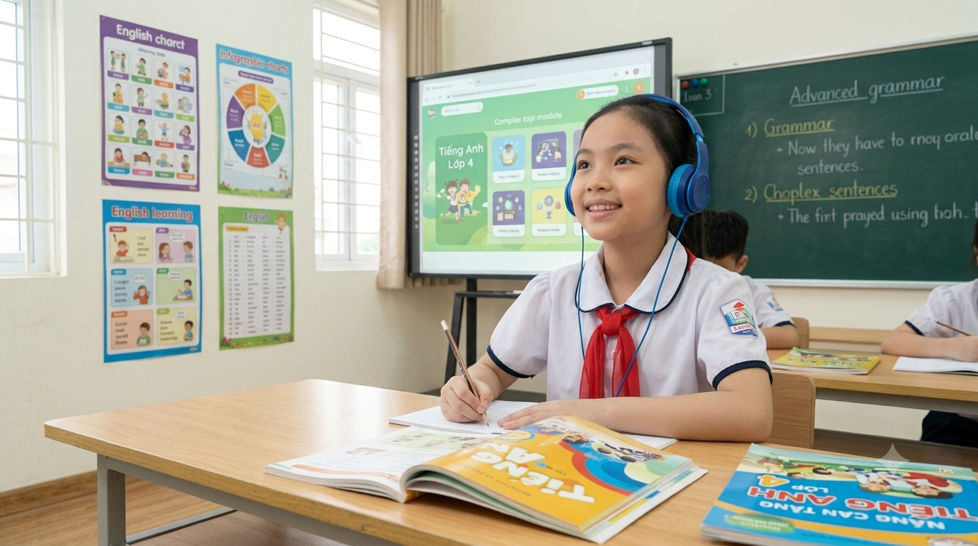 Nâng cao nền tảng tiếng Anh lớp 4