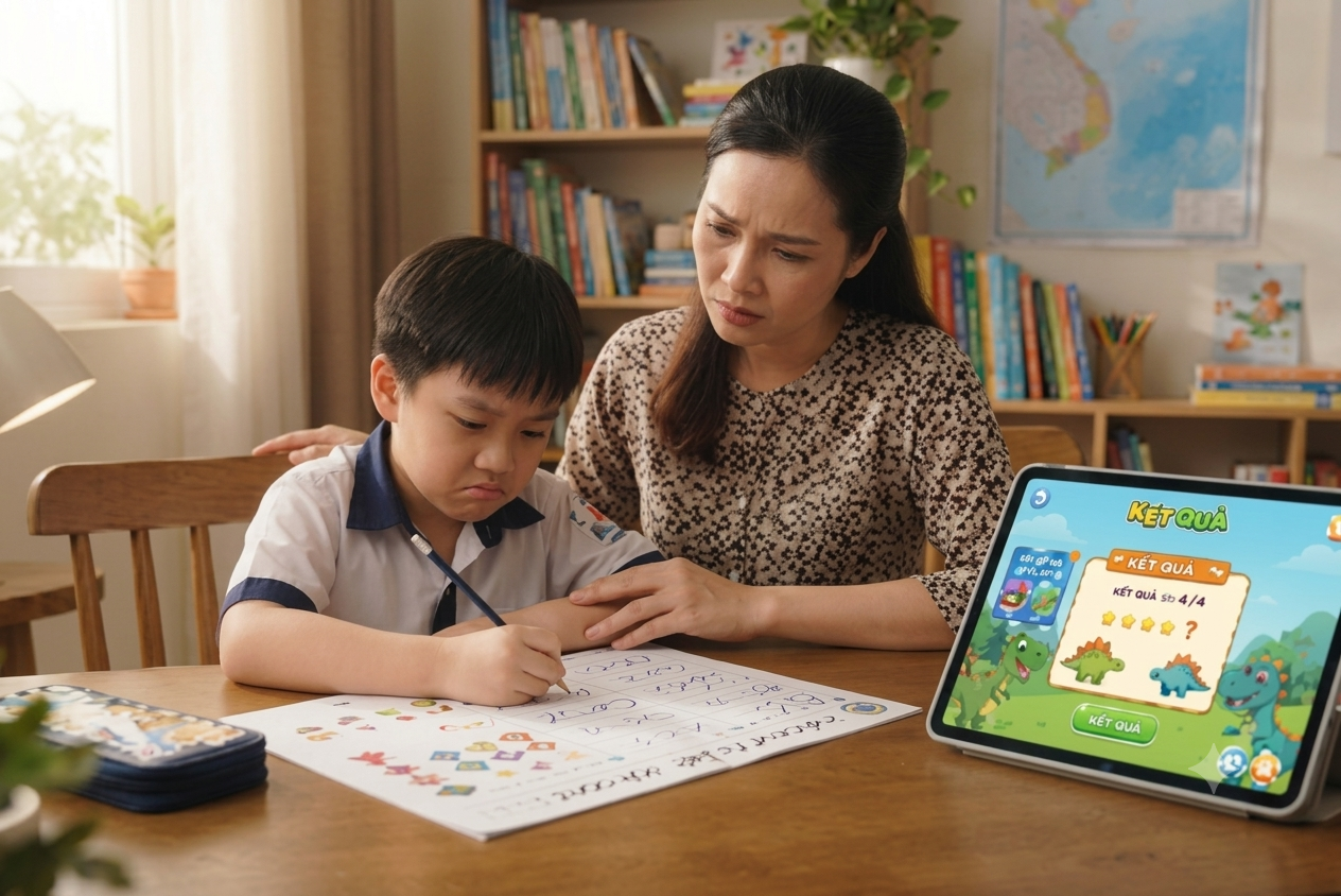 Con tôi lớp 3 đọc hiểu còn yếu