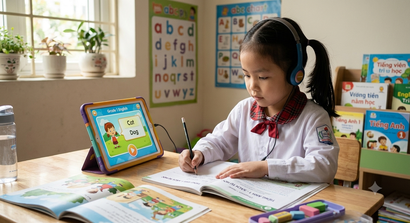 Tự học và củng cố Tiếng Anh lớp 1