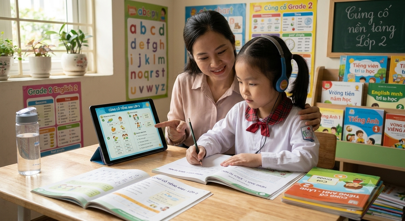 Củng cố nền tảng Tiếng Anh lớp 2